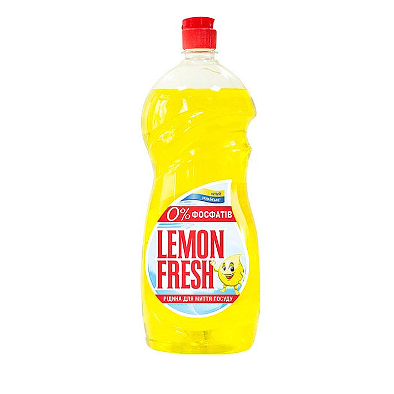 Засіб Lemon Fresh для миття посуду 1,5 л Жовтий (01445) large popup