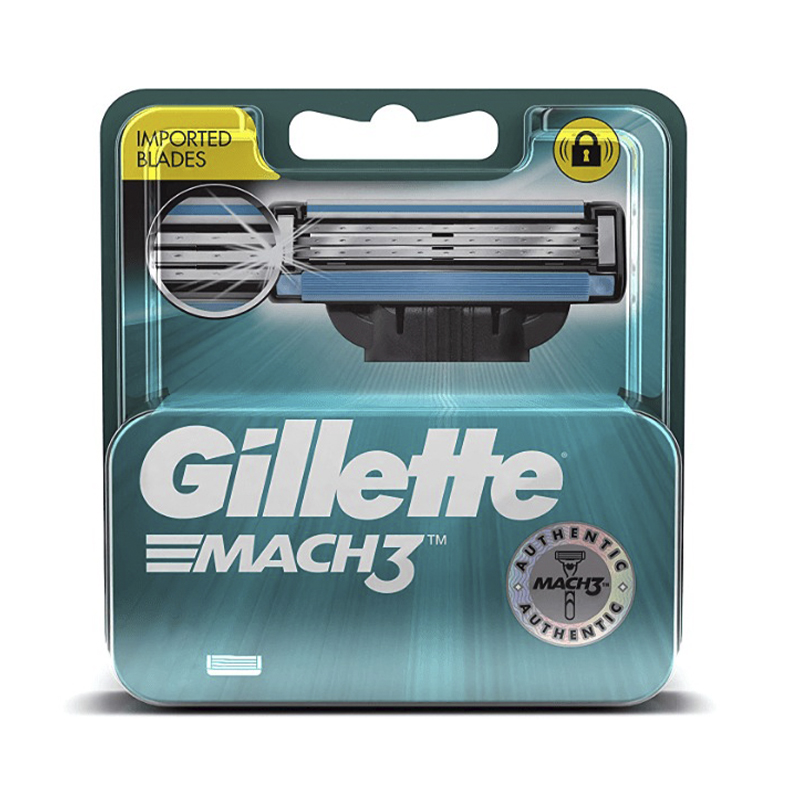 Змінні картриджі для гоління чоловічі Gillette Mach3, 1шт large popup