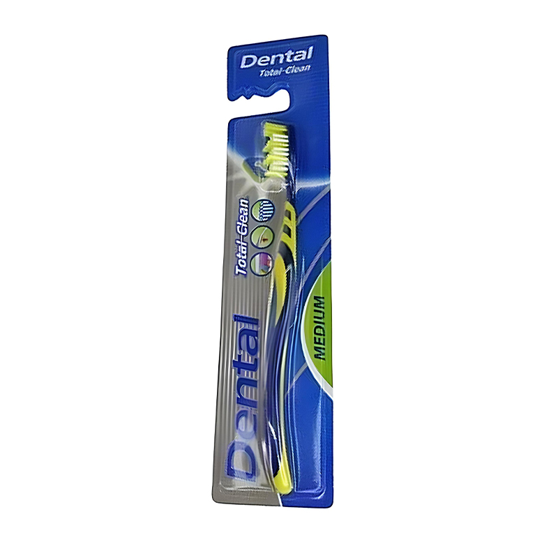Зубна щітка DENTAL TOTAL CLEAN, середня (970064) large popup