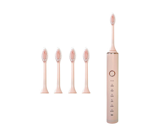 Зубна щітка Sonic 612 Electronic Toothbrush електрична 5 насадок, рожева (578770)
 large popup