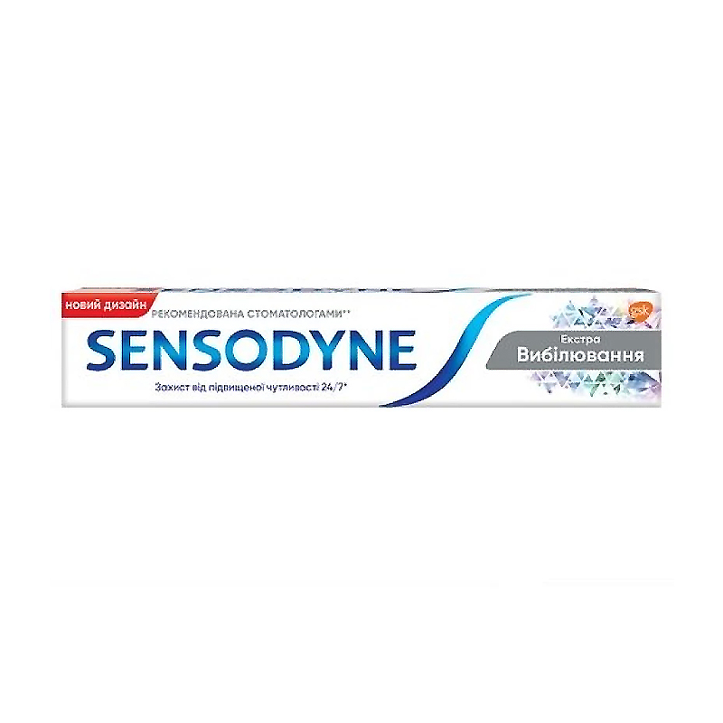 Зубная паста Sensodyne Экстра Отбеливание 75 мл (00950) - 142274 large popup