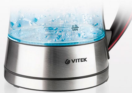 Чайник електричний Vitek VT-7009TR large popup