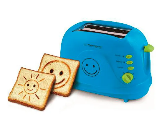 Тостер Esperanza EKT003B Smiley blue