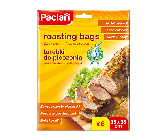 Пакети Paclan для випічки 35*38см із зажимами 6 шт (136988) large popup