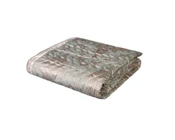 Покривало MIRTEX COTOON/MICROFIBER/SILICON декор.сатин/силікон, ПЛ100, 180х210 (4907)