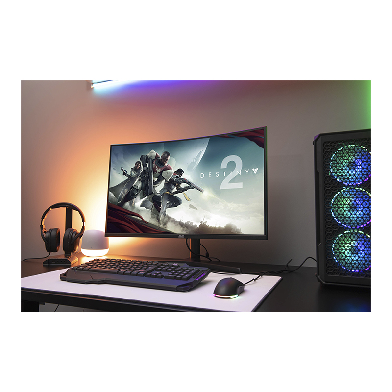 Монітор 2E GAMING 31.5&quot; G3223B 2xHDMI, DP, MM, VA, 2560x1440, 165Hz, 1ms, NTSC 72% , CURVED, FreeSyn large popup