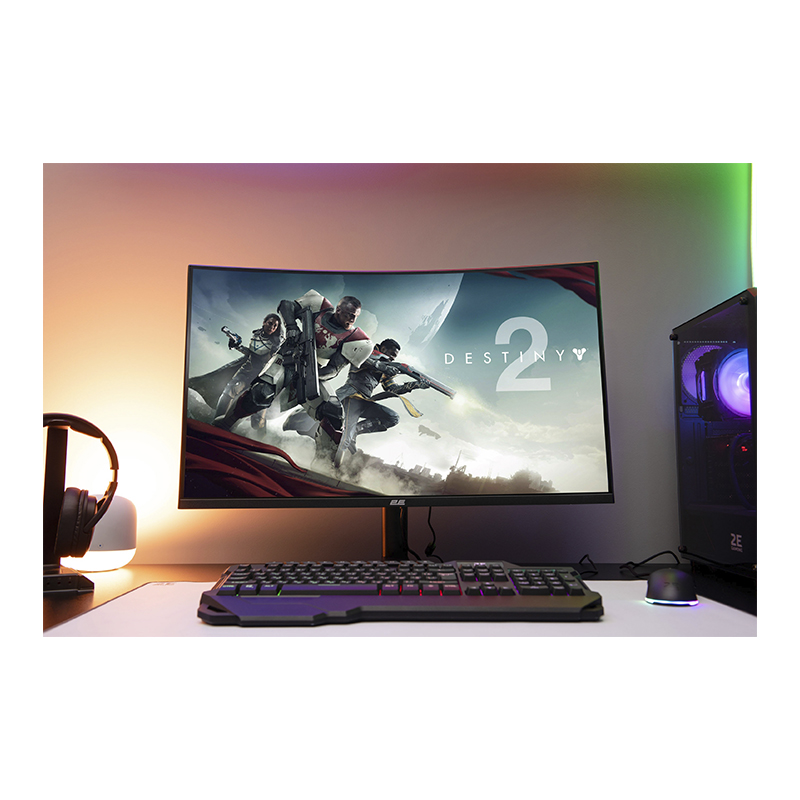 Монітор 2E GAMING 31.5&quot; G3223B 2xHDMI, DP, MM, VA, 2560x1440, 165Hz, 1ms, NTSC 72% , CURVED, FreeSyn large popup