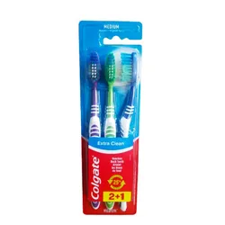 3убна щітка Colgate Extra Clean, 3шт