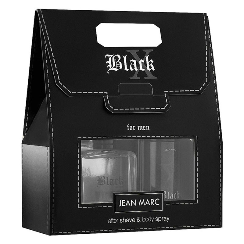 Набір Jean Marc X - Black туалетна вода + дезодорант чоловічий (704601) large popup