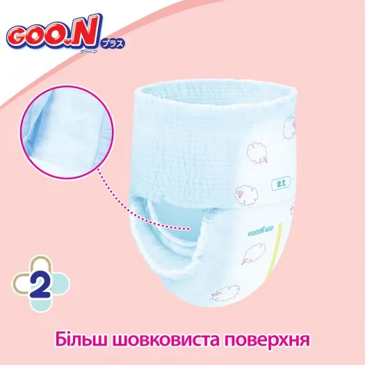 Трусики-підгузки GOO.N Plus для дітей (Big (XL), 12-20 кг) (843341)