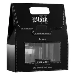 Набір Jean Marc X - Black туалетна вода + дезодорант чоловічий (704601)