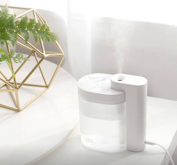 Зволожувач повітря XIAOMI SOTHING Geometry Humidifier 260ML (DSHJ-H-002) White large popup