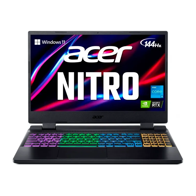 Ноутбук Acer Nitro 5 AN515-58 15.6FHD IPS 144Hz/Intel i7-12700H/16/512F/NVD3060-6/Lin/Black