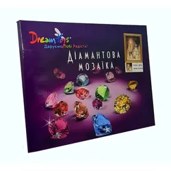 Алмазна мозаїка &quot;Муза&quot;, на підрамнику 30*40см, в кор. 41*31*2,5см, ТМ Dreamtoys thumbnail