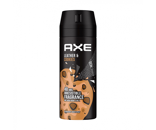 Дезодорант-спрей Axe Leather |||| Cookies, чоловічий, 150 мл large popup