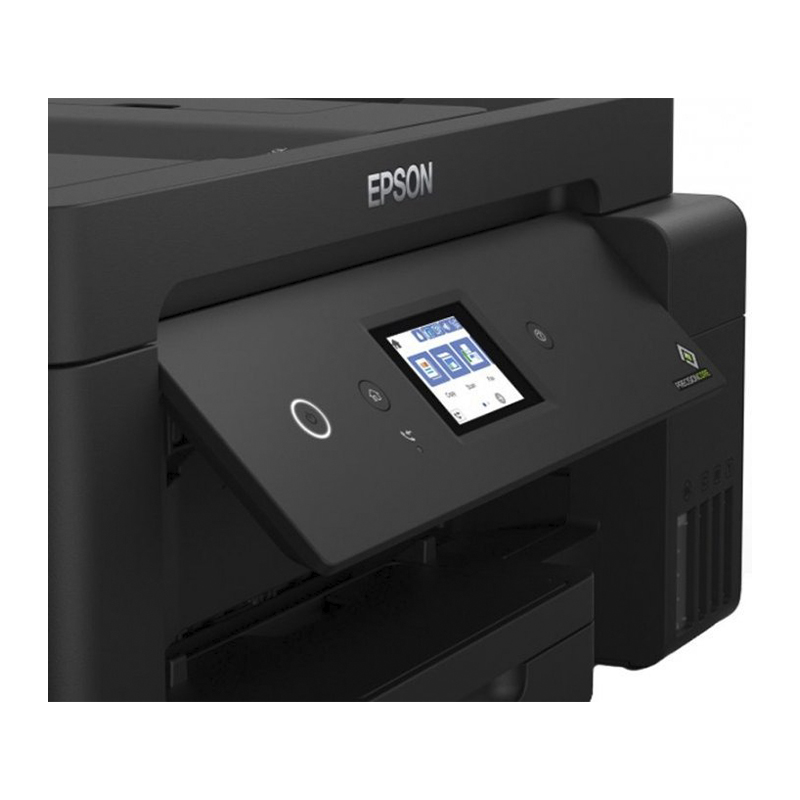 БФП ink color A3 Epson EcoTank L14150 38_24 ppm Fax ADF Duplex USB Ethernet Wi-Fi 4 inks Black Pigme large popup