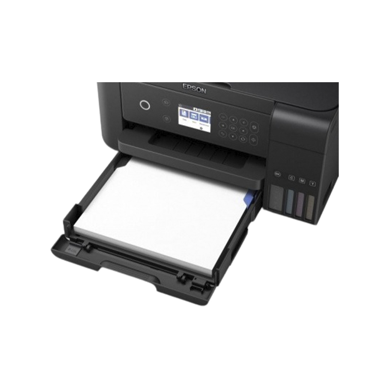 БФП ink color A4 Epson EcoTank L6160 33_20 ppm Duplex USB Ethernet Wi-Fi 4 inks Black Pigment large popup