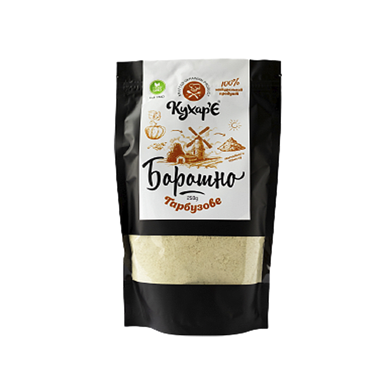 Борошно гарбузове ТМ &#039;Кухар&#039;Є&#039;, 250 г. large popup