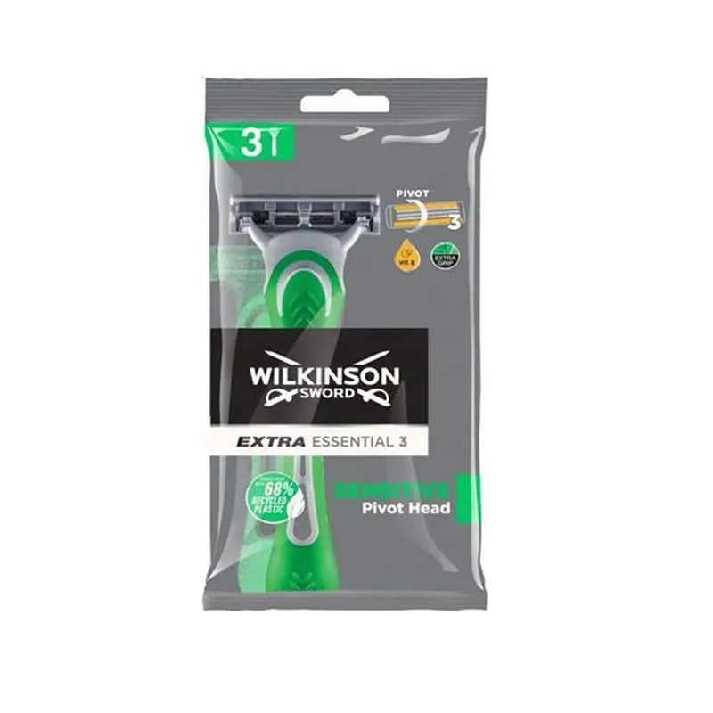 Бритва Wilkinson Sword Extra3 Sensitive, чоловічі, 3 шт (32251)