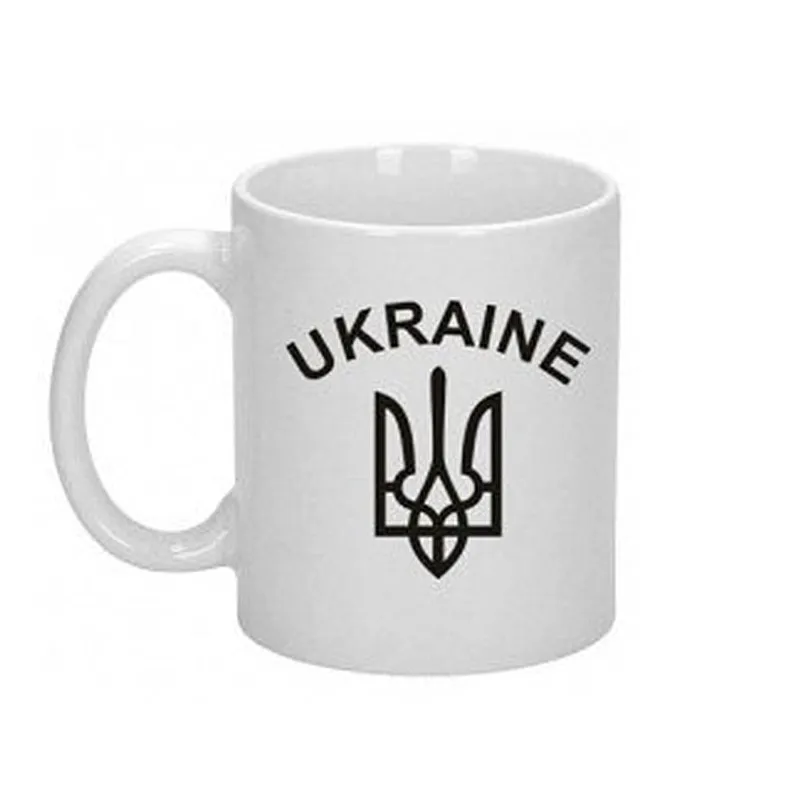 Чашка з надписом UKRAINE, 330мл