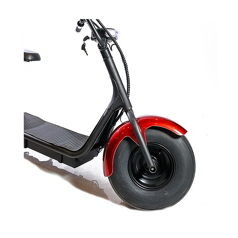 Електрочопер ElectroBike C01S Red large popup