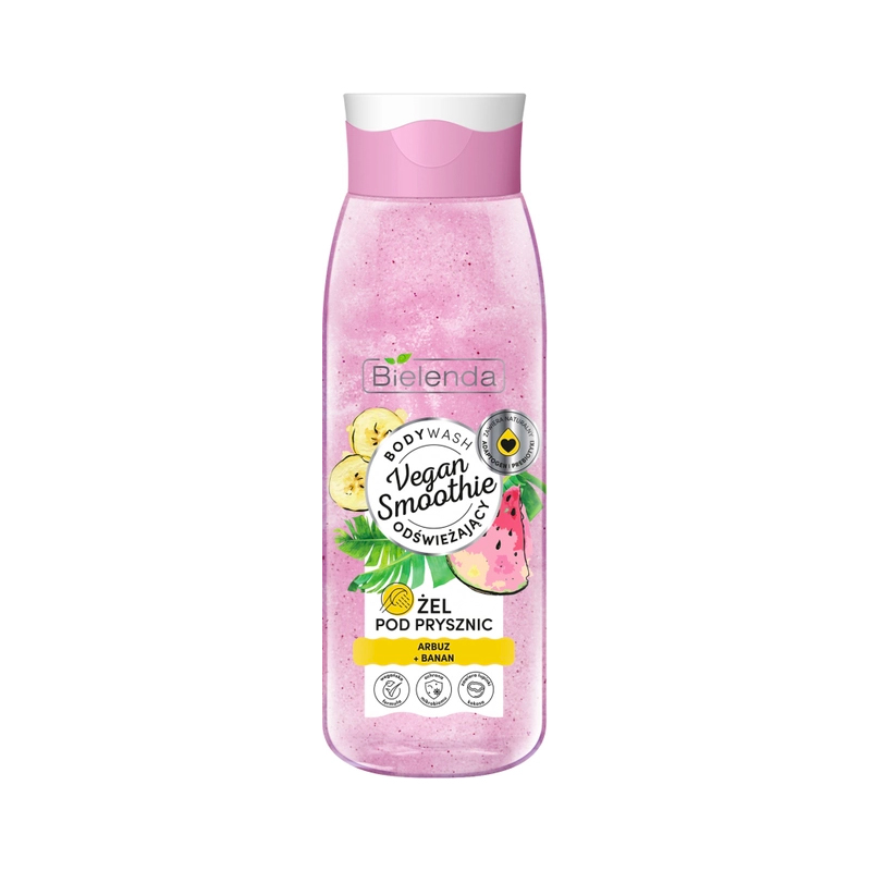 Бальзам для тіла Bielenda VEGAN SMOOTHIE кавун і банан, 400г (045623) large popup