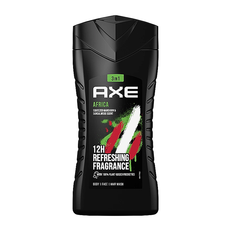 Гель для  душу AXE Africa чоловічий, 250мл (20352) large popup