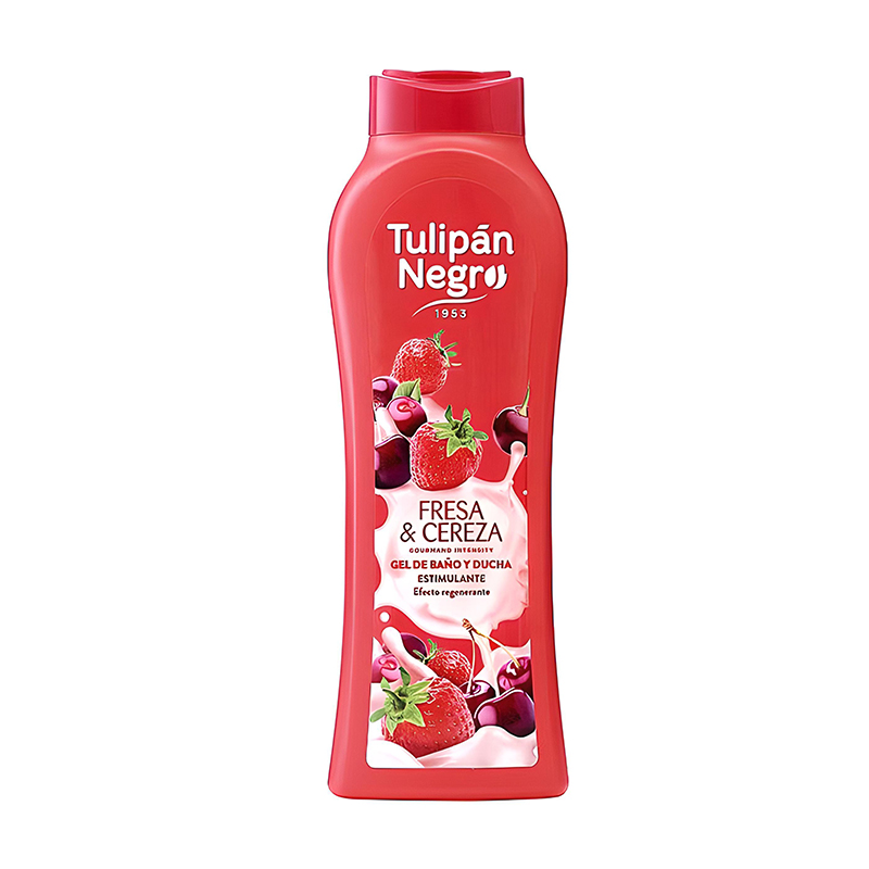 Гель для душу Tulipan Negro Полуниця та вишня, 650мл (093145) large popup