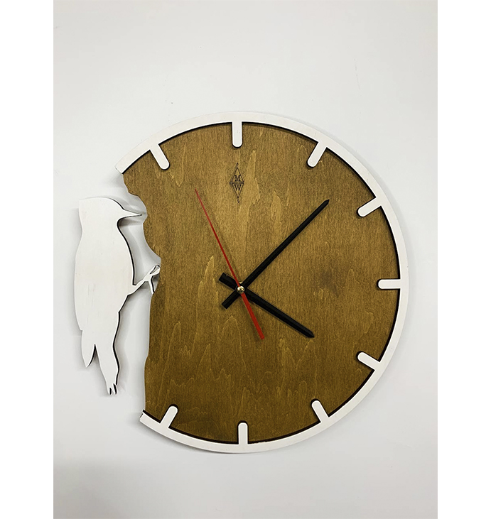 Годинник &#039;Лісовий лікар&#039; Clock &quot;Forest Doctor&quot;, 30 см. large popup