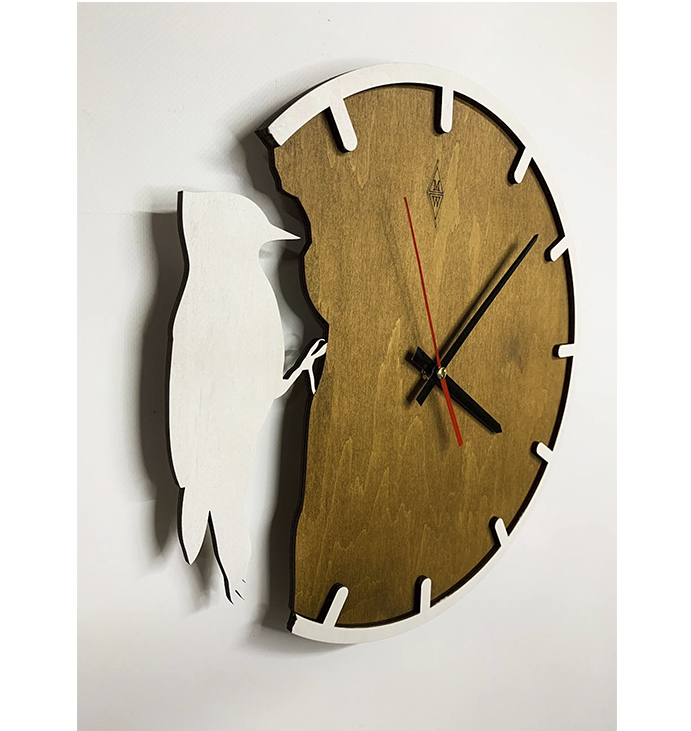 Годинник &#039;Лісовий лікар&#039; Clock &quot;Forest Doctor&quot;, 30 см. large popup