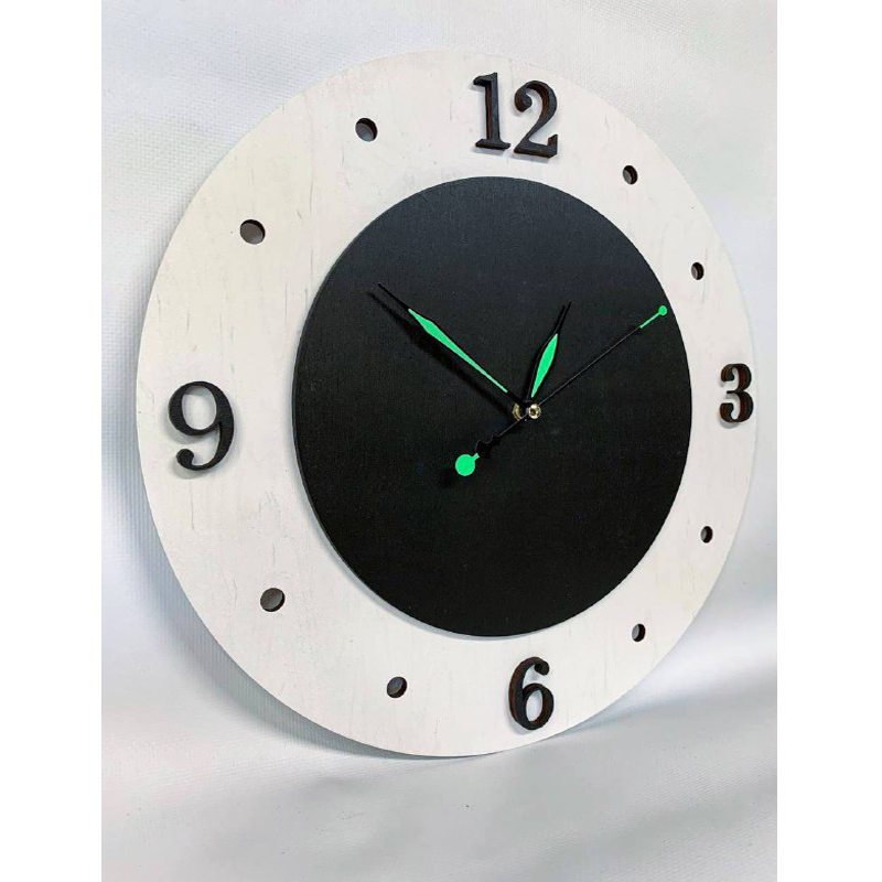 Годинник &quot;Нічний&quot; Clock &quot;Night&quot;, 30 см. large popup