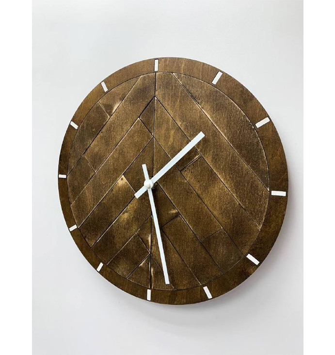 Годинник &quot;Паркет&quot; Clock &quot;Parquet&quot;, 30 см. large popup