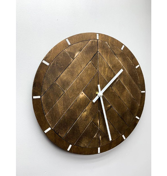 Годинник &quot;Паркет&quot; Clock &quot;Parquet&quot;, 30 см. large popup