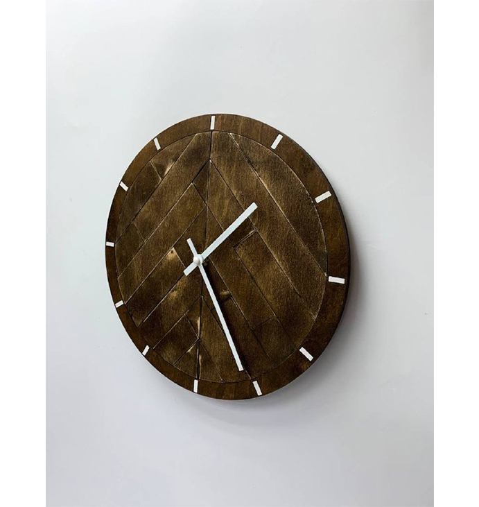 Годинник &quot;Паркет&quot; Clock &quot;Parquet&quot;, 30 см. large popup