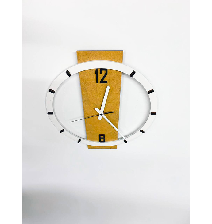 Годинник &quot;Перетин&quot; Clock &quot;Intersection&quot;, 30 см. large popup