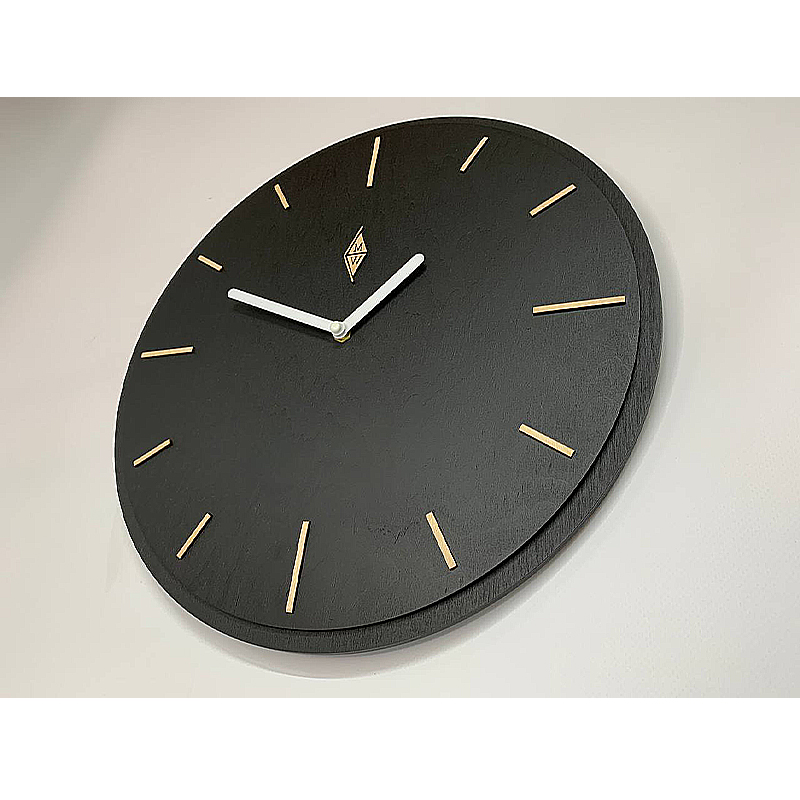 Годинник &quot;Total black&quot; Clock &quot;Total black&quot;, 30 см. large popup