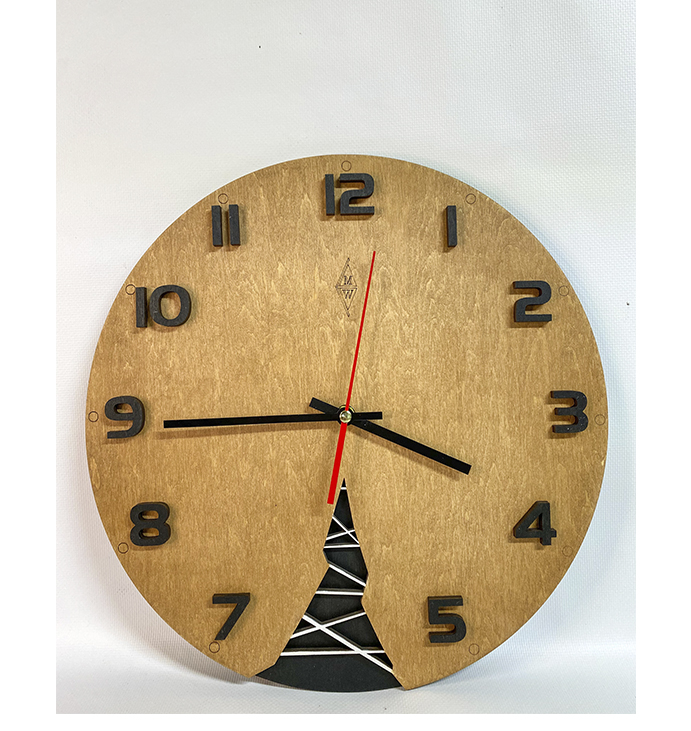 Годинник &#039;Тріщина&#039; Clock &quot;Crack&quot; , 40 см. large popup