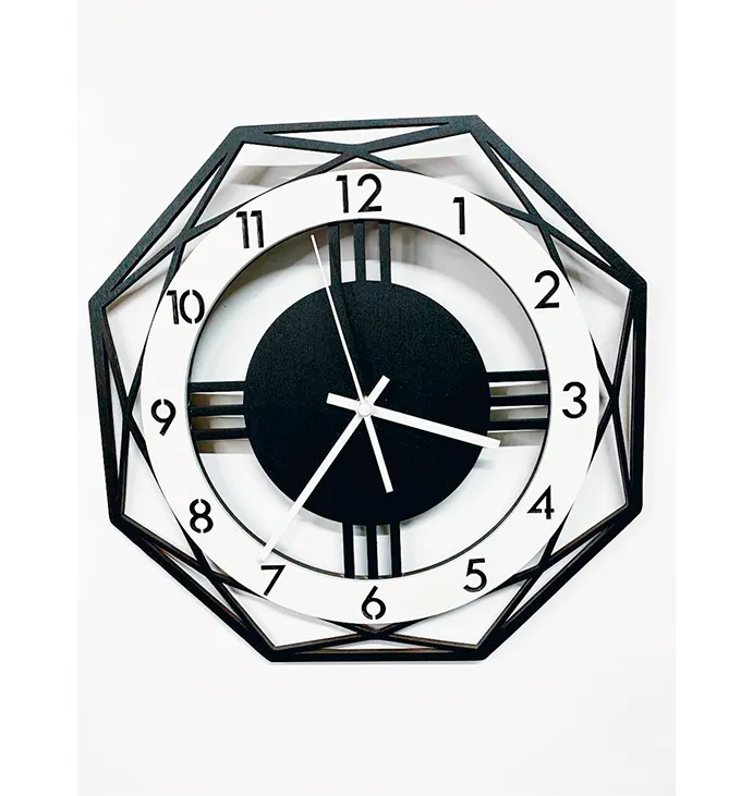 Годинник &quot;Багатокутник&quot; Clock &quot;Polygon&quot;, 30 см.