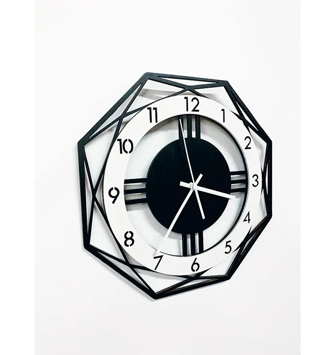 Годинник &quot;Багатокутник&quot; Clock &quot;Polygon&quot;, 30 см.