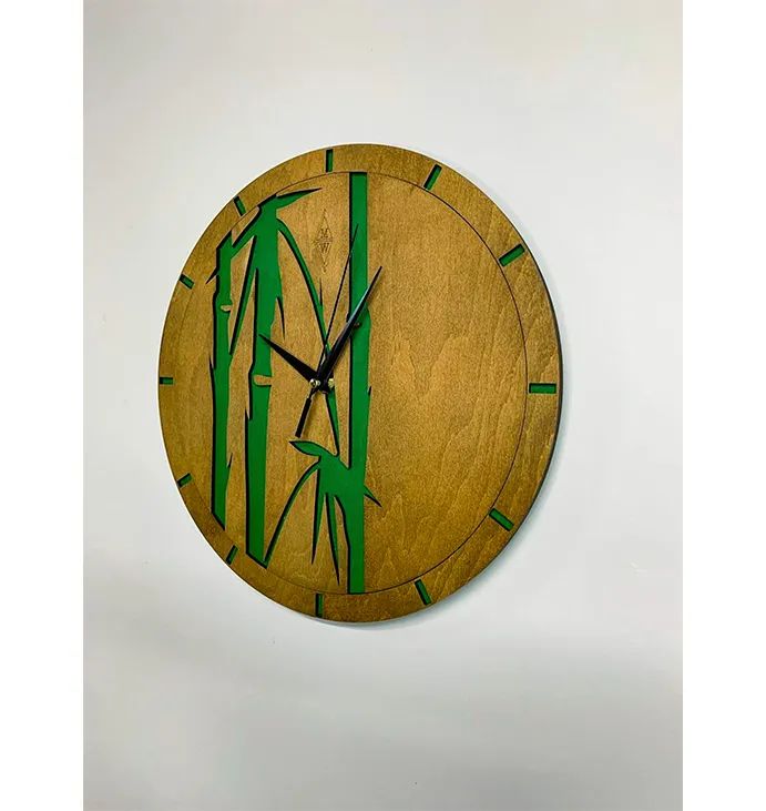 Годинник &quot;Бамбук&quot; Clock &quot;Bamboo&quot;, 30 см.