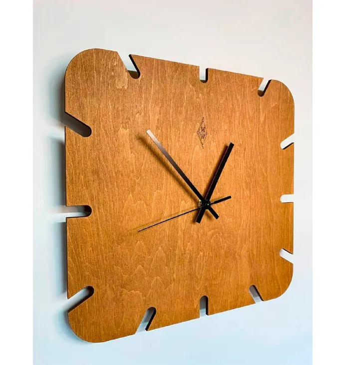 Годинник &quot;Лист&quot; Clock &quot;Leaf&quot;, 32х32 см.