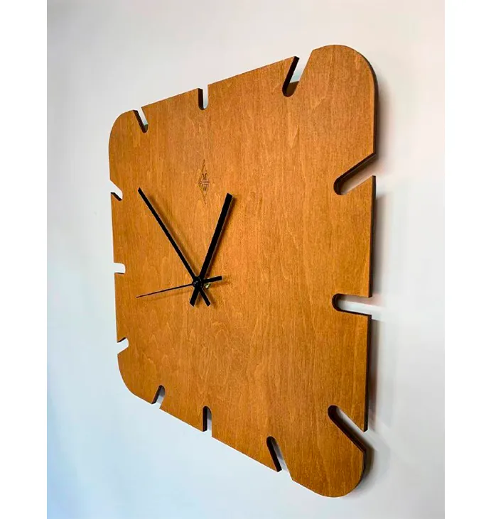 Годинник &quot;Лист&quot; Clock &quot;Leaf&quot;, 32х32 см.