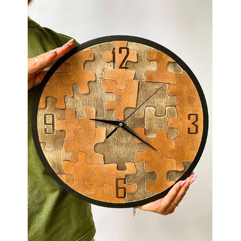 Годинник &quot;Пазл&quot; Clock &quot;Puzzle&quot;, 30 см.