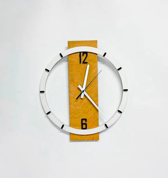 Годинник &quot;Перетин&quot; Clock &quot;Intersection&quot;, 30 см.