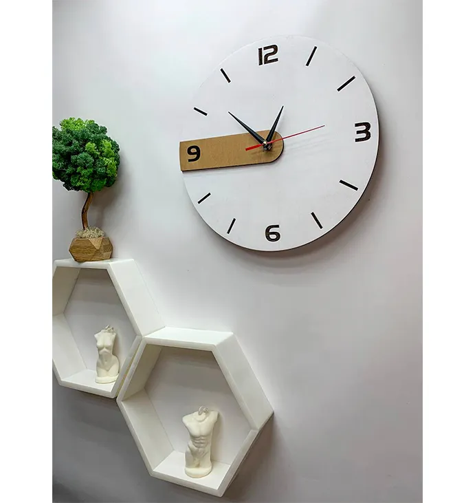 Годинник  &quot;White&quot; Clock &quot;White&quot;, 30 см.