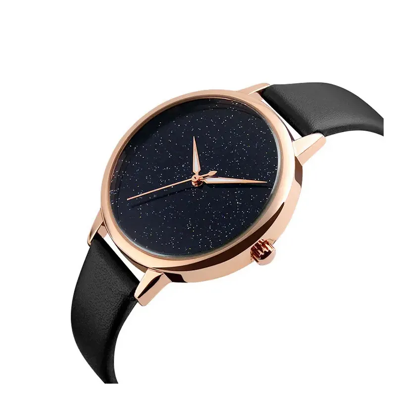 Годинник Skmei 9141 moon чорний жіночий  (9141 black)