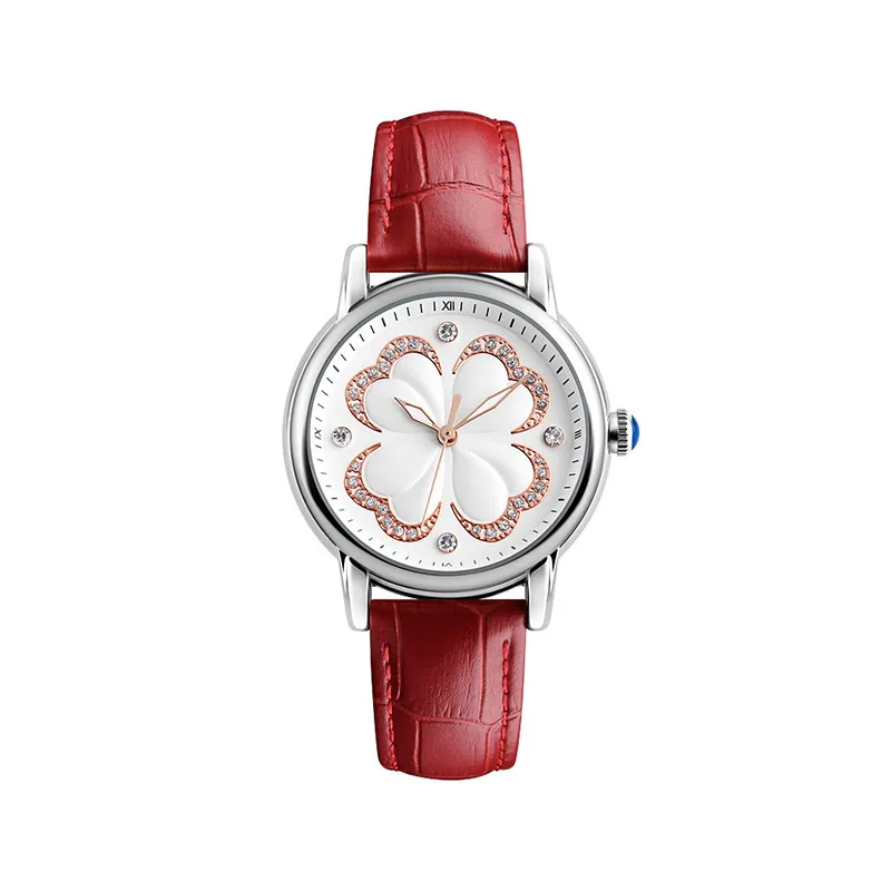 Годинник Skmei 9159 elegant червоний жіночий класичний  (9159 red SP)