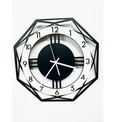 Годинник &quot;Багатокутник&quot; Clock &quot;Polygon&quot;, 35 см. thumbnail mobile