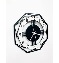 Годинник &quot;Багатокутник&quot; Clock &quot;Polygon&quot;, 30 см. thumbnail