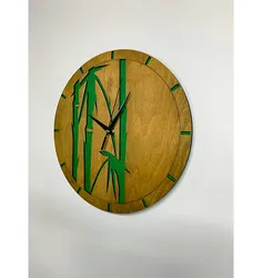 Годинник &quot;Бамбук&quot; Clock &quot;Bamboo&quot;, 30 см. thumbnail